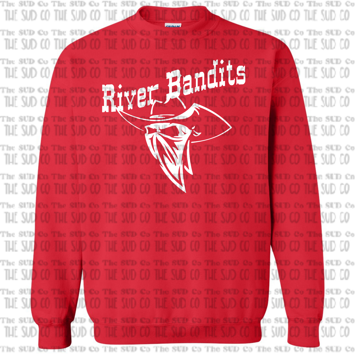 River Bandits Crewneck Sweatshirt - Red