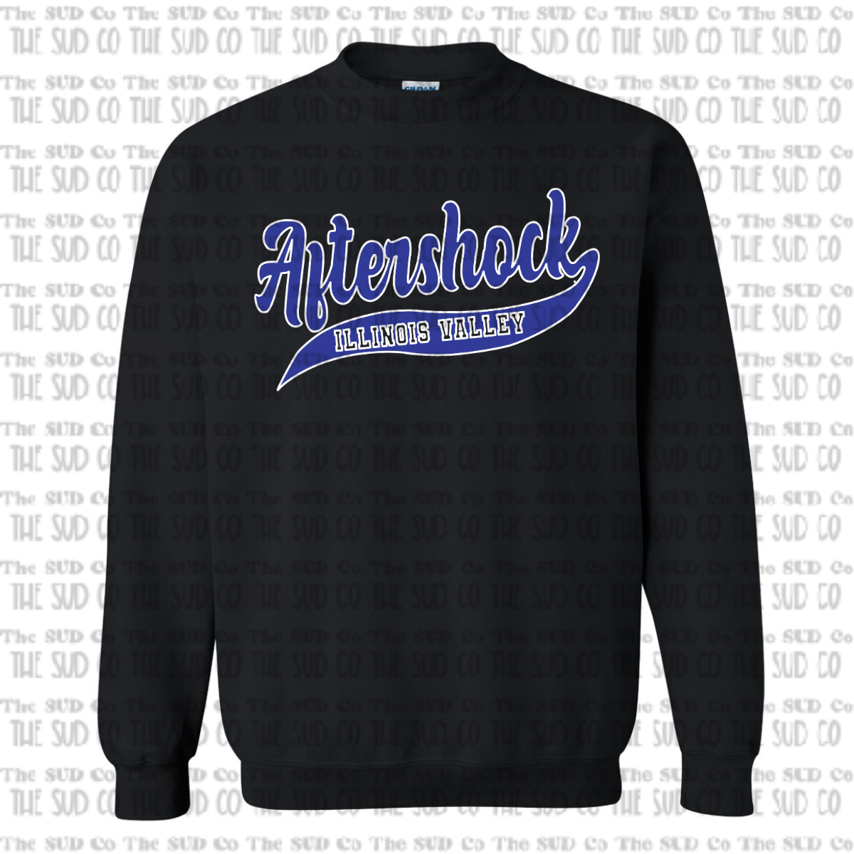 Aftershock Crewneck Sweatshirt Black