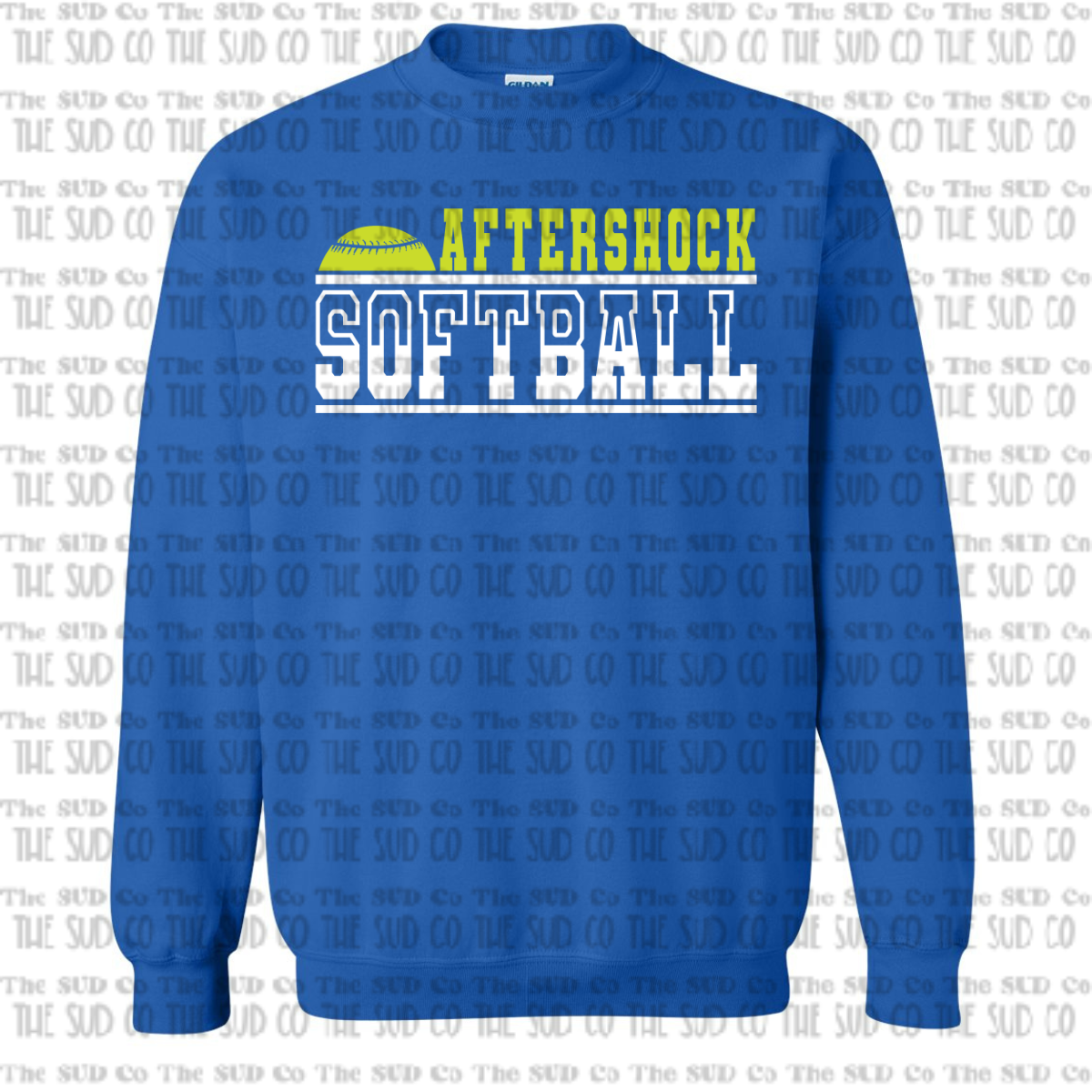 Aftershock Crewneck Sweatshirt Royal