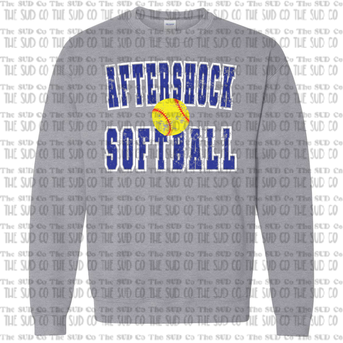 Aftershock Crewneck Sweatshirt Gray