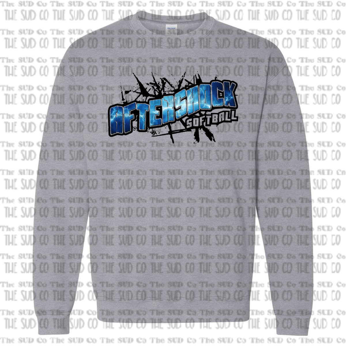 Aftershock Crewneck Sweatshirt Gray