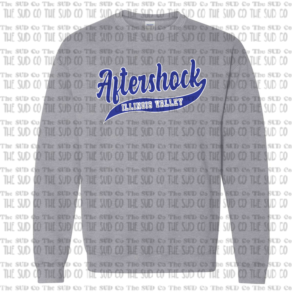 Aftershock Crewneck Sweatshirt Gray