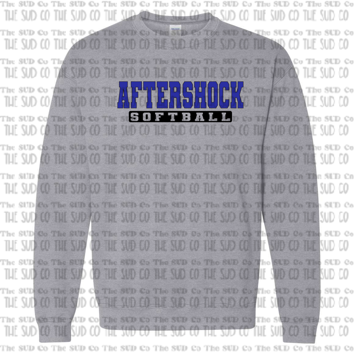 Aftershock Crewneck Sweatshirt Gray