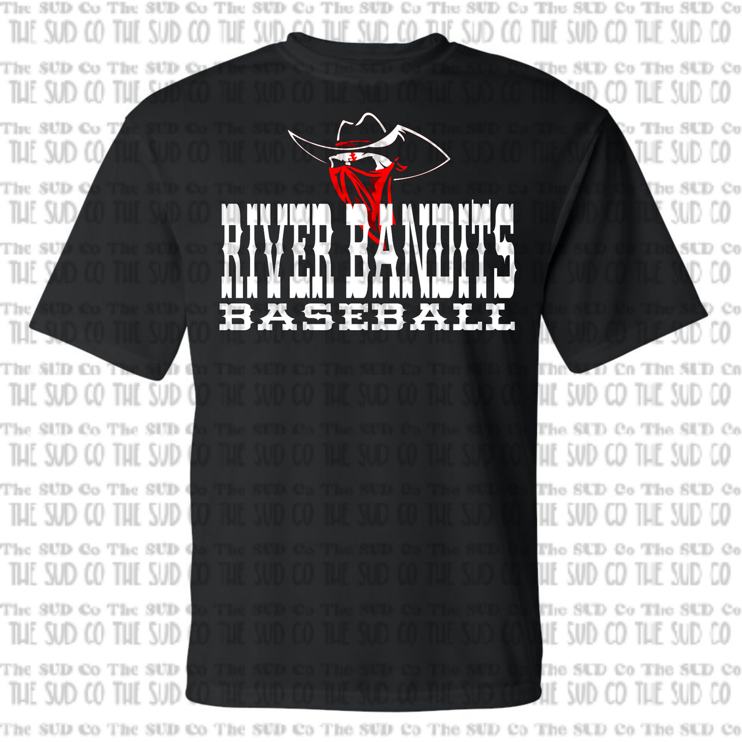 River Bandits Short Sleeve Dri-Fit - Black