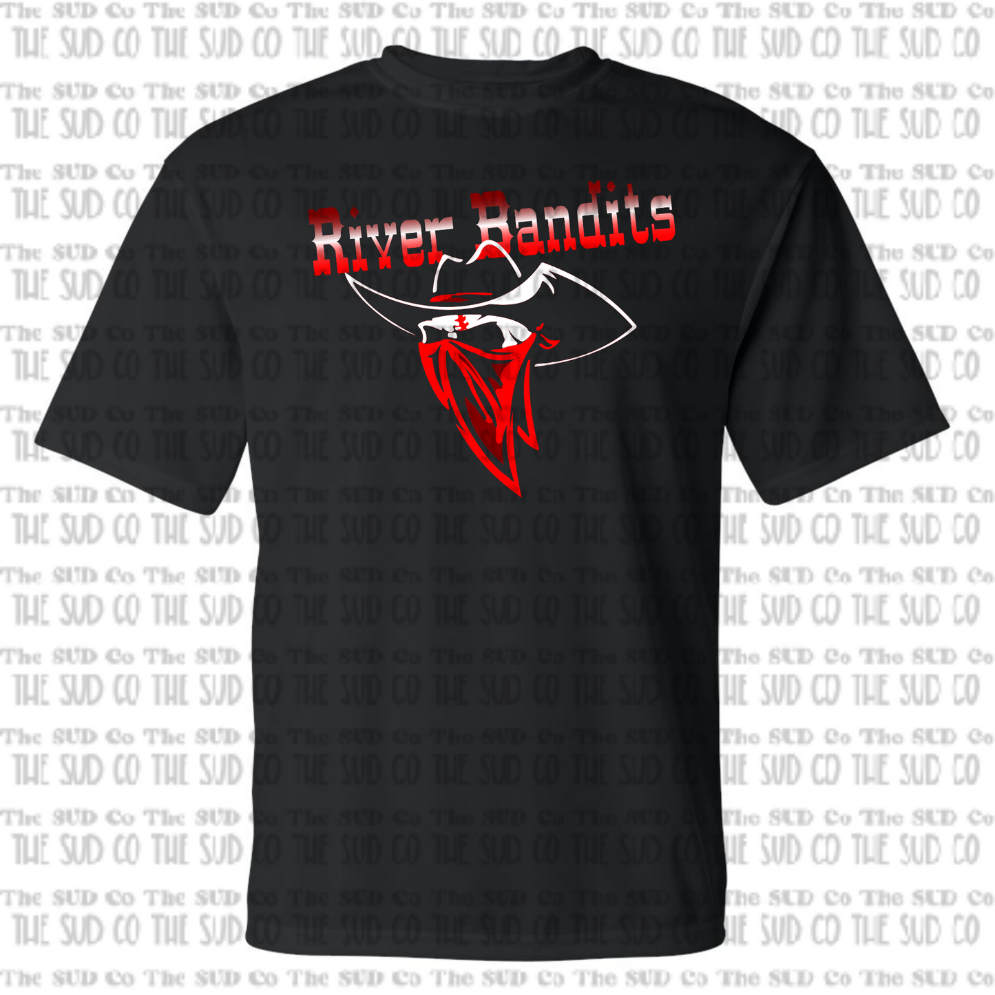 River Bandits Short Sleeve Dri-Fit - Black