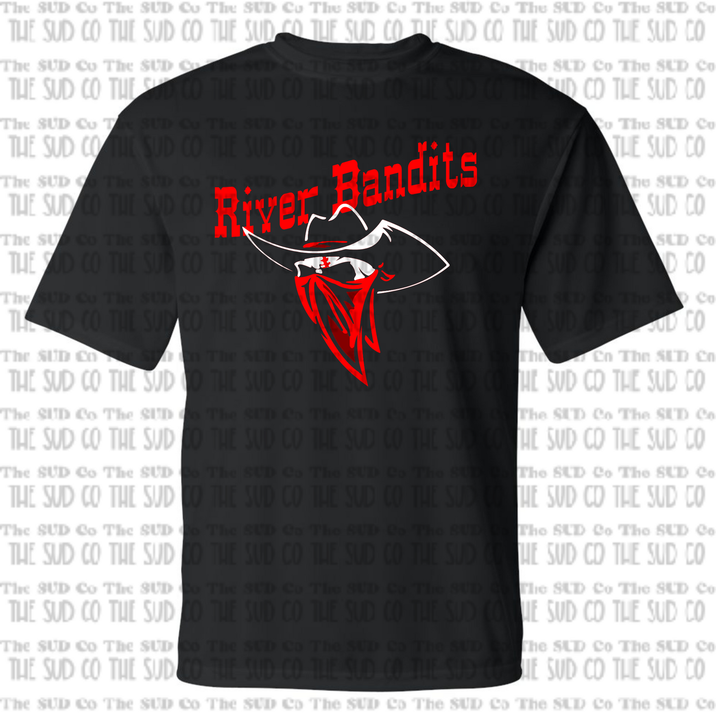 River Bandits Short Sleeve Dri-Fit - Black