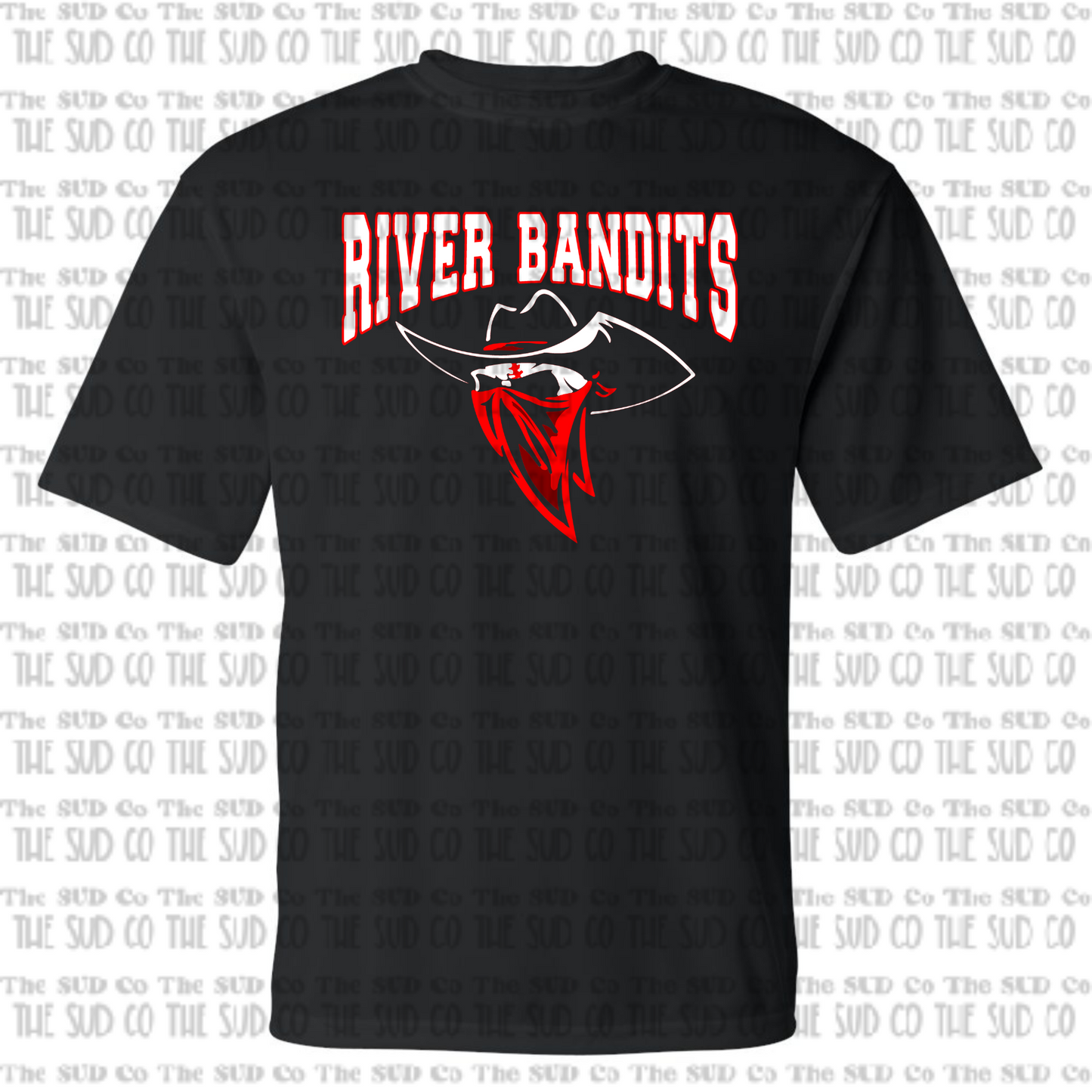 River Bandits Short Sleeve Dri-Fit - Black