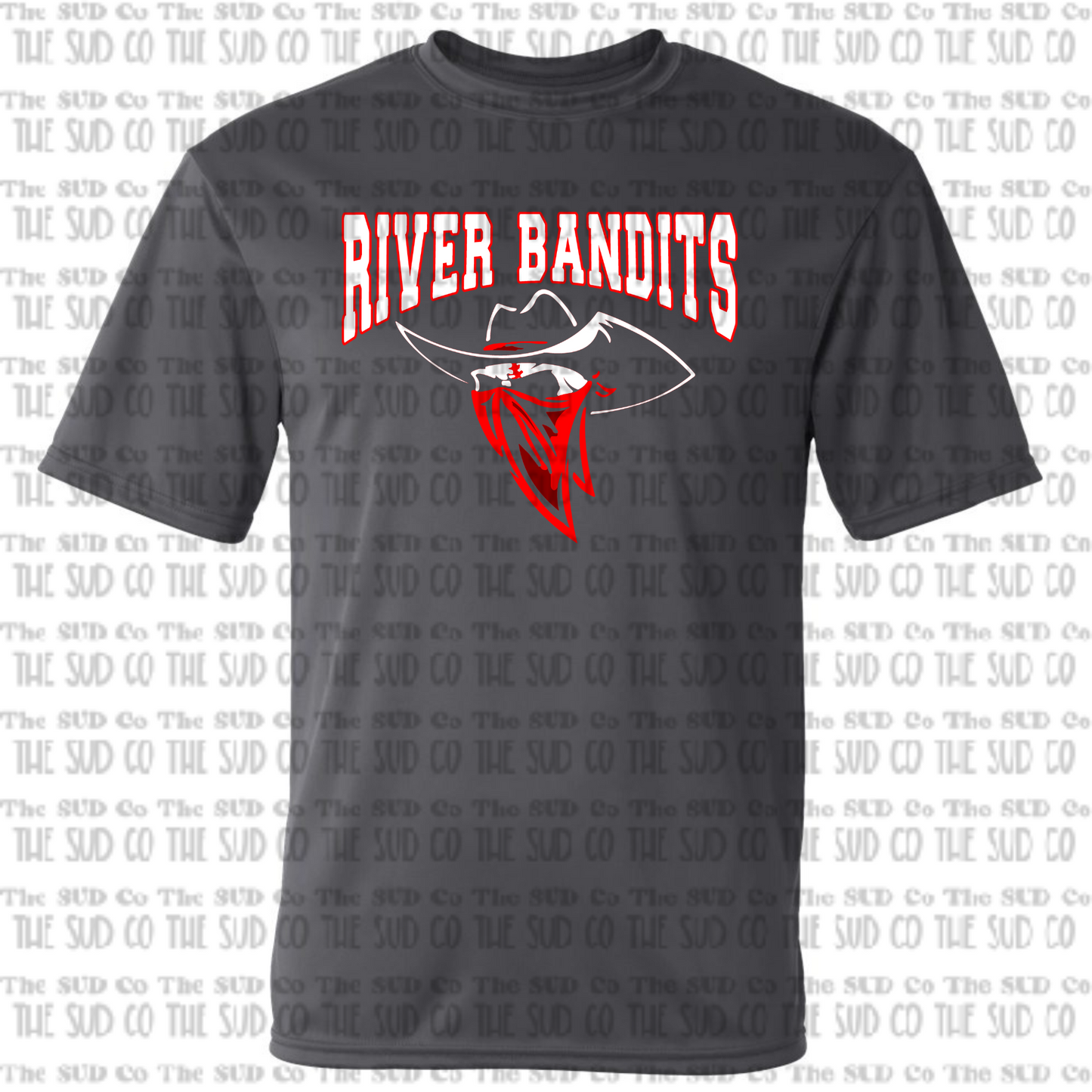 River Bandits Short Sleeve Dri-Fit - Graphite