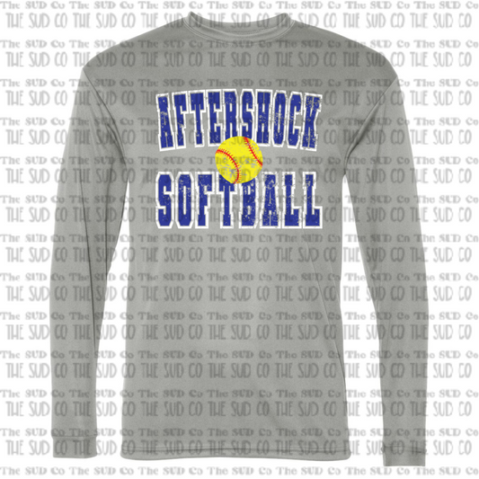 Aftershock Long Sleeve Dri-Fit Silver