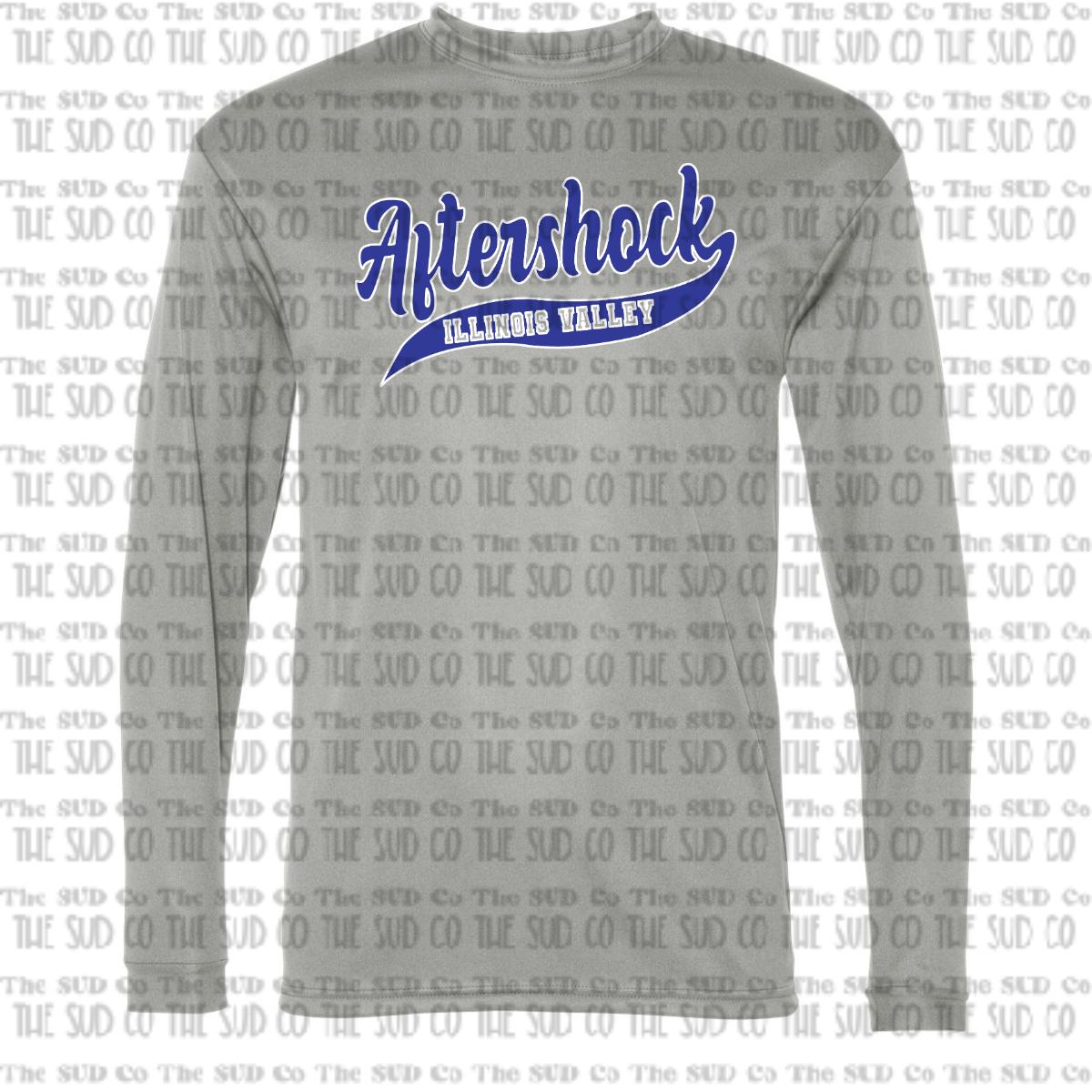 Aftershock Long Sleeve Dri-Fit Silver