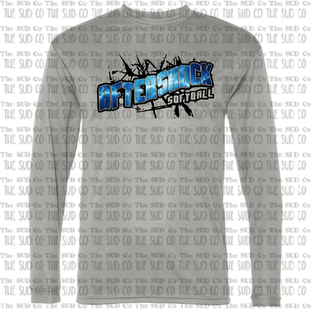 Aftershock Long Sleeve Dri-Fit Silver