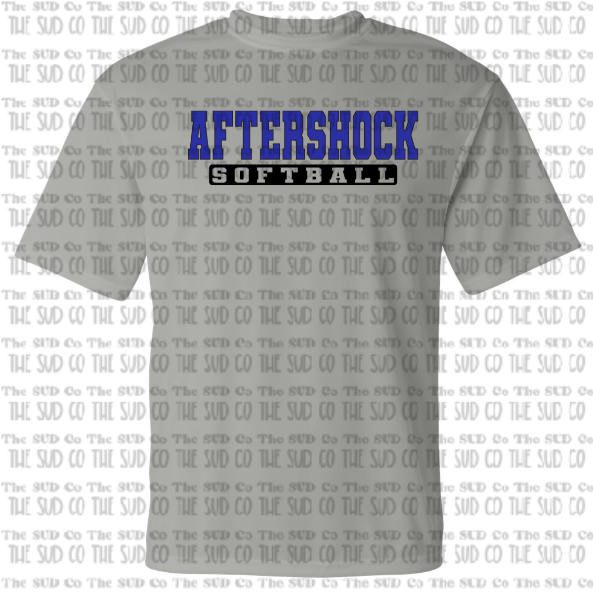 Aftershock Dri-fit T-shirt SIlver