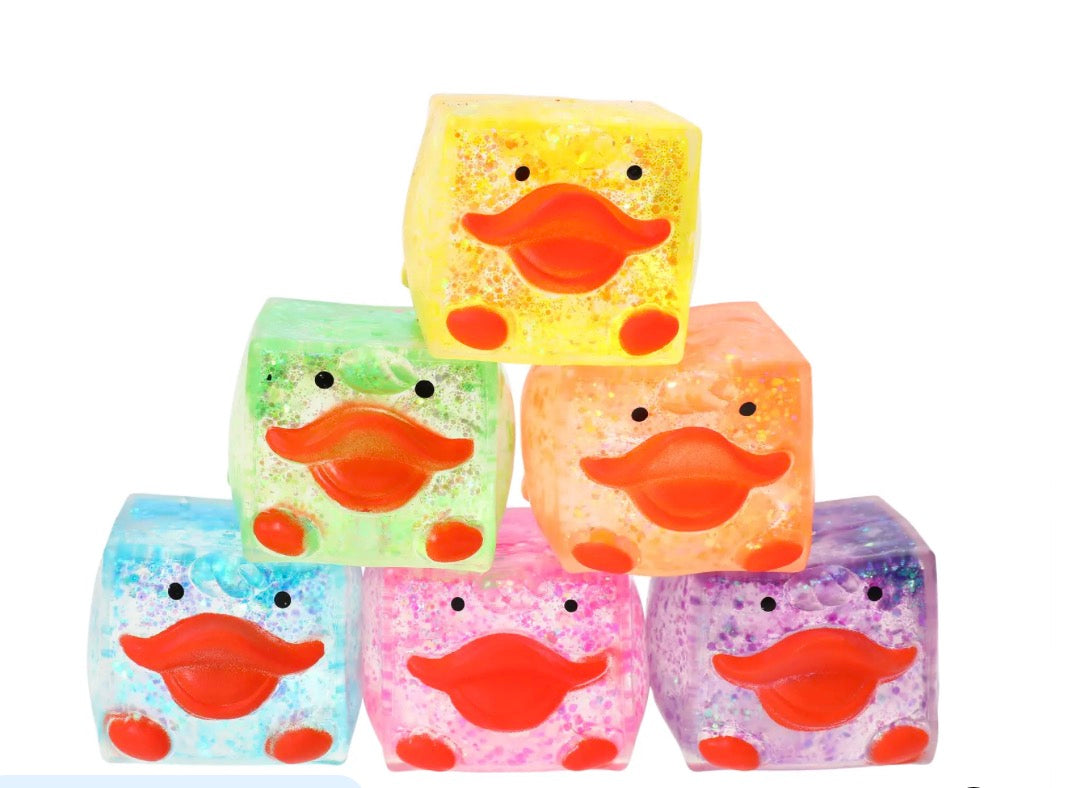 Duck Duck Cube Squishy