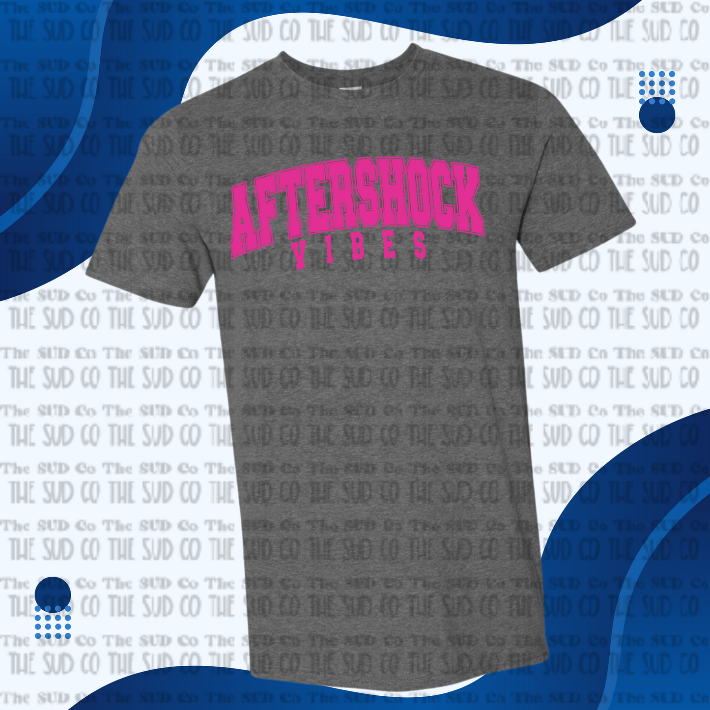 Aftershock Basic T-shirt Heather Dark Gray - NEW