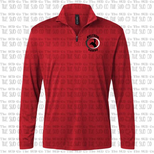 WES Hawks Golf Long Sleeve Quarter Zip