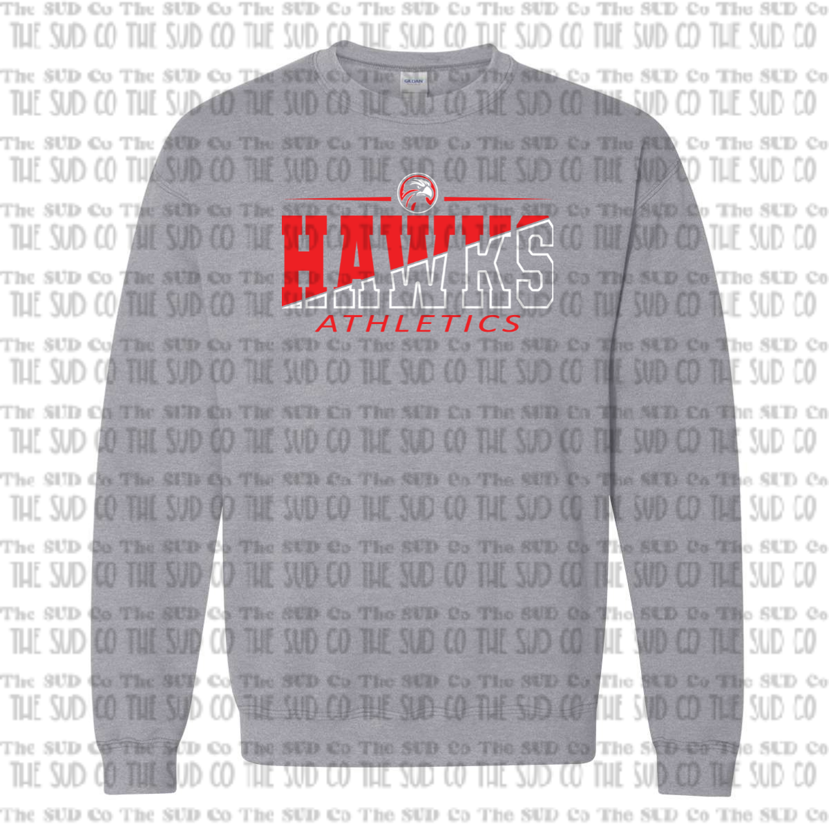 WES Hawks Athletics Crewneck Sweatshirt