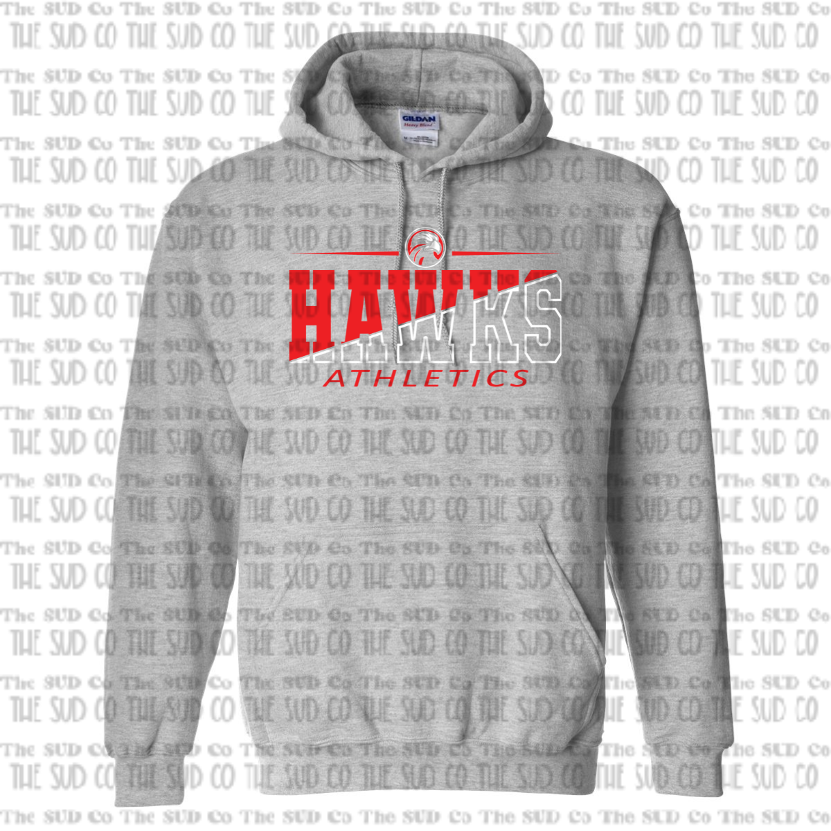 WES Hawks Athletics Hooded Sweatshirt