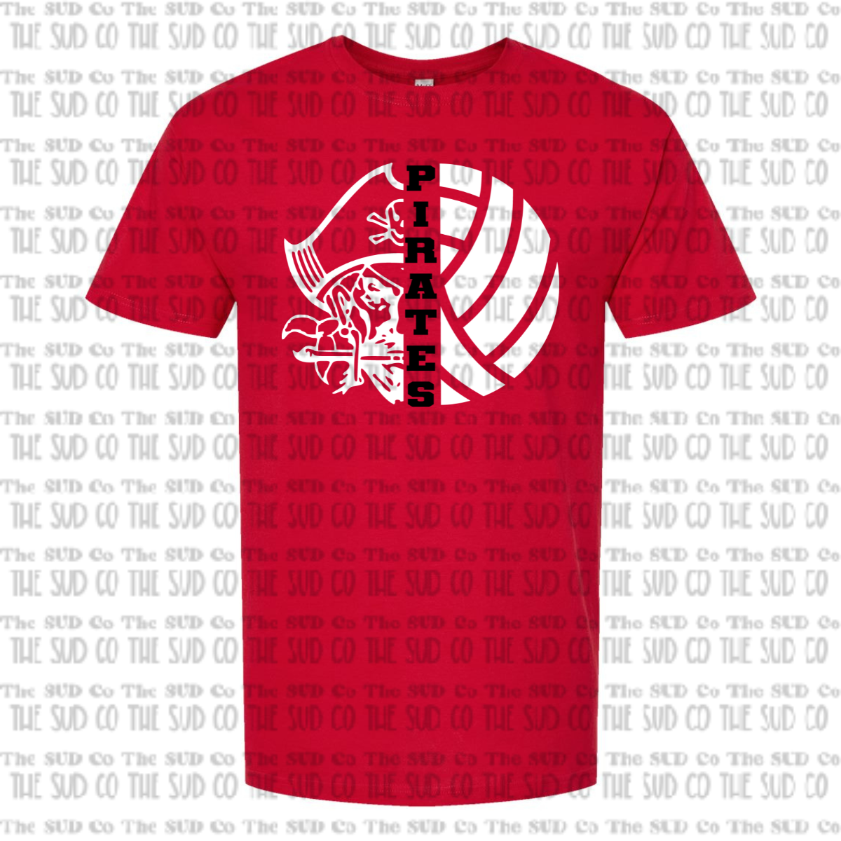 OHS Volleyball Basic T-shirt - Red