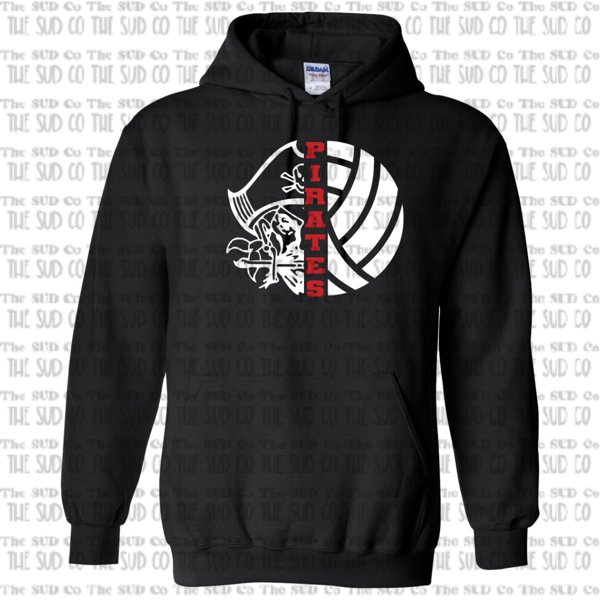 OHS Volleyball Hooded Sweatshirt - Black