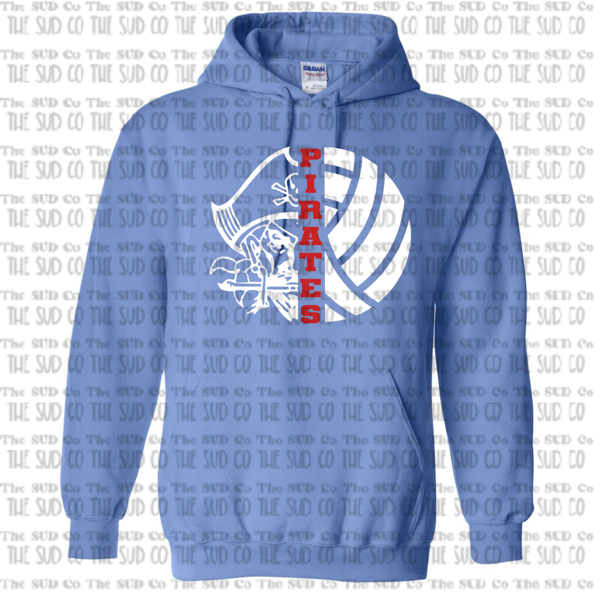 OHS Volleyball Hooded Sweatshirt - Blue