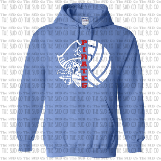 OHS Volleyball Hooded Sweatshirt - Blue