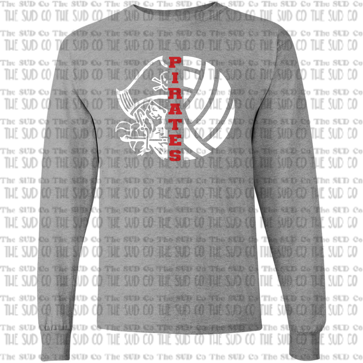 OHS Volleyball Long Sleeve T-shirt - Gray