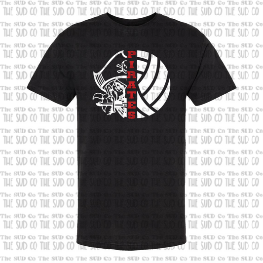 OHS Volleyball Basic T-shirt - Black