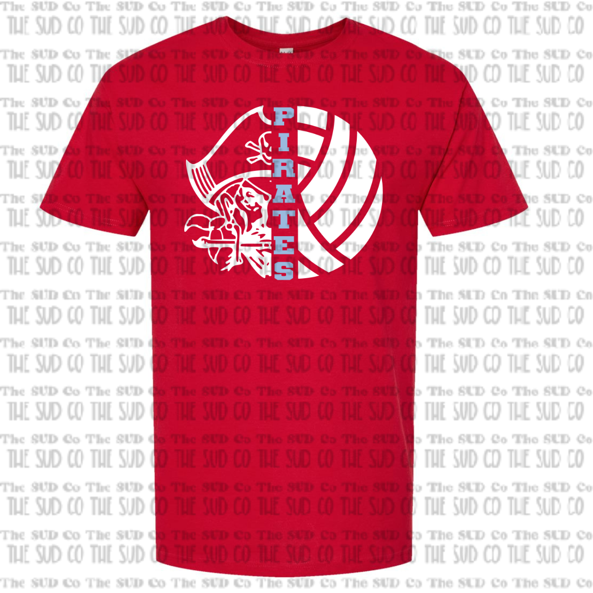 OHS Volleyball Basic T-shirt - Red