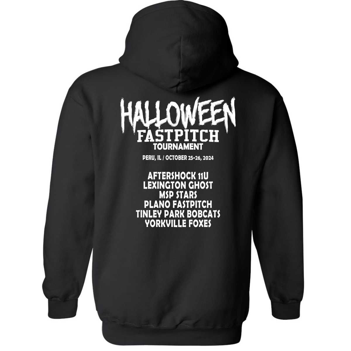 Aftershock Halloween Fastpitch Tourney Hoodie