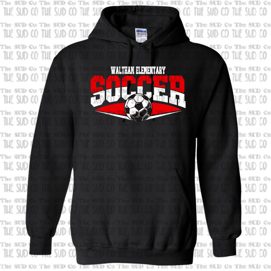 WES Hawks Soccer Hooded Sweatshirt