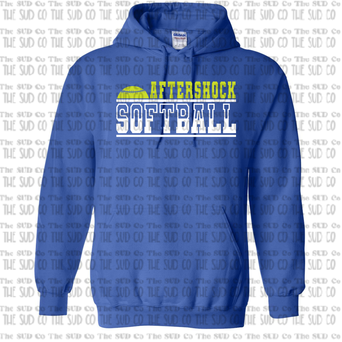 Aftershock Hooded Sweatshirt Royal