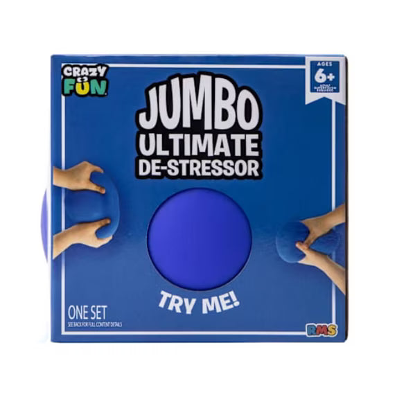 RMS Crazy Fun Jumbo Ultimate De-Stressor — Blue