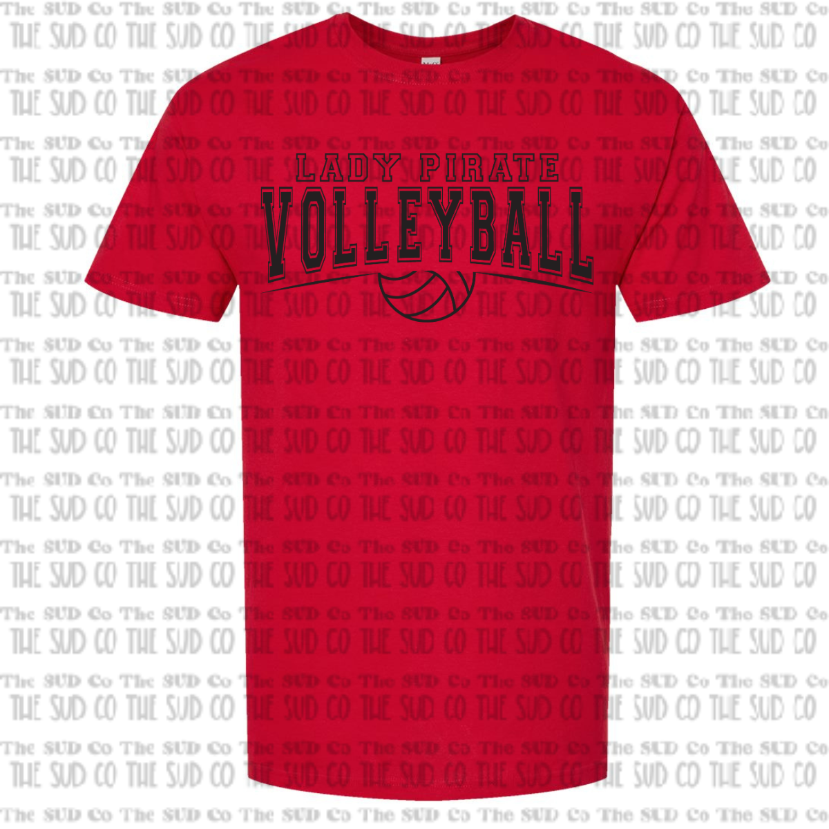 OHS Volleyball Basic T-shirt - Red