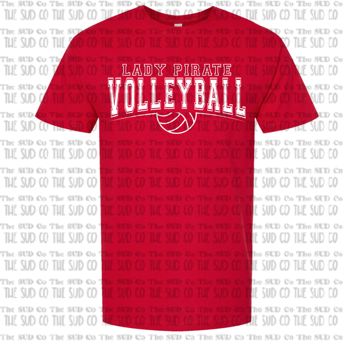 OHS Volleyball Basic T-shirt - Red