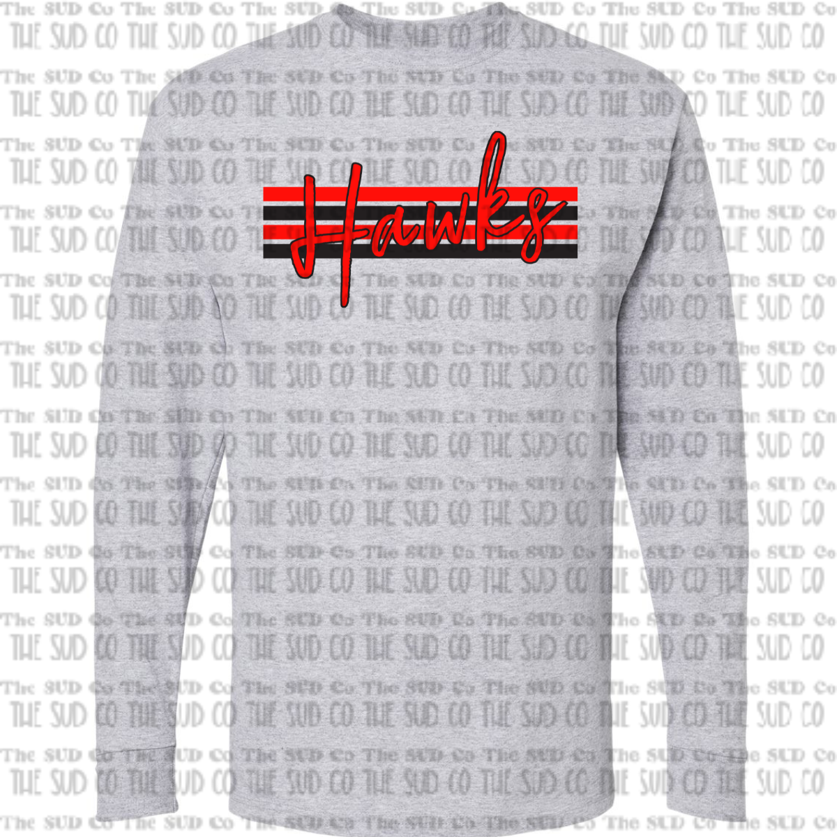 Waltham Long Sleeve Gray T-Shirt