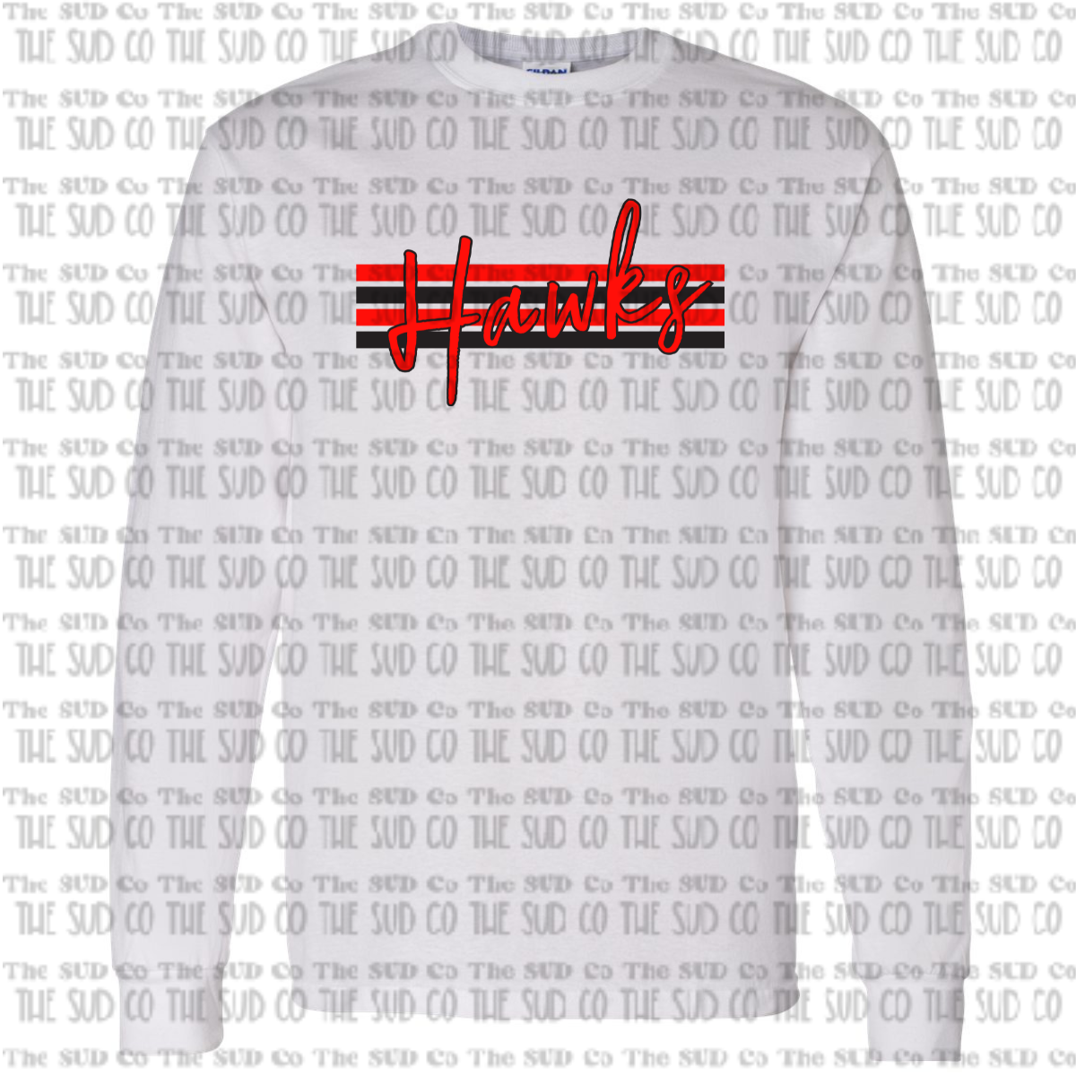 Waltham Long Sleeve White T-Shirt