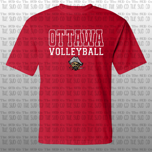 OHS Volleyball Dri-Fit T-shirt - Red