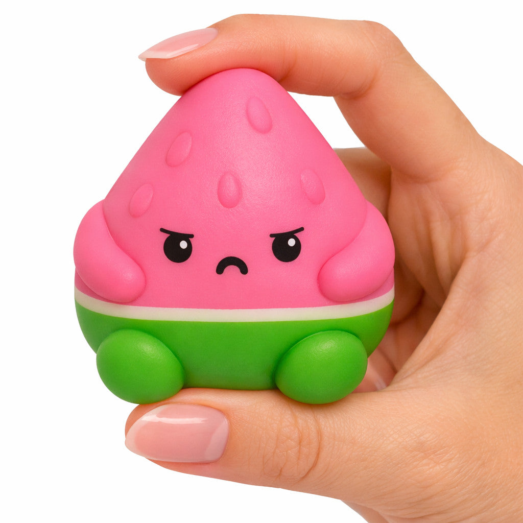 The Pits – Grumpy Sensory Fruit Squishies 2-Pack by Top Trenz