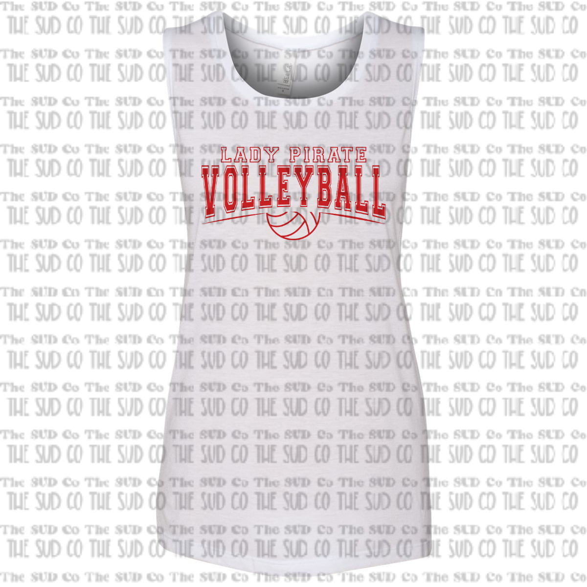 OHS Volleyball Tank Top - White