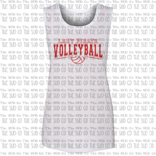 OHS Volleyball Tank Top - White