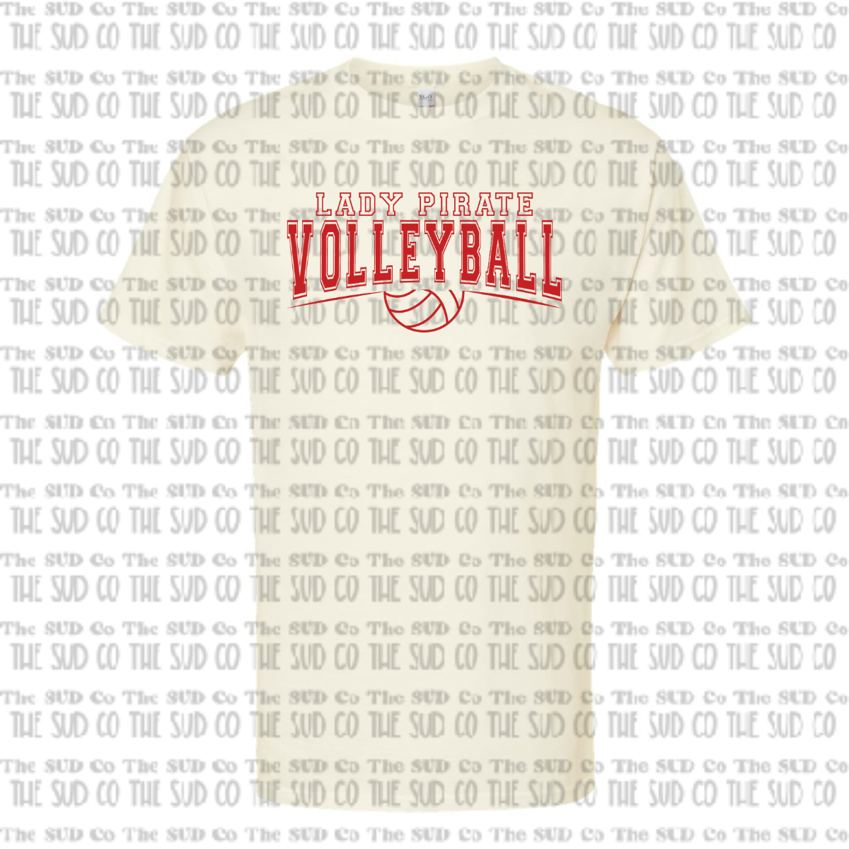 OHS Volleyball Basic T-shirt - White/Natural