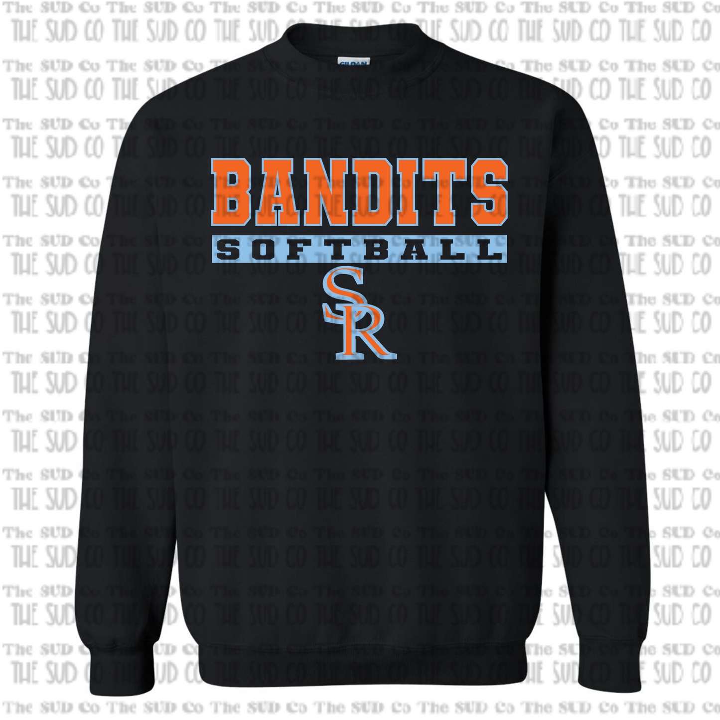 Bandits Crewneck Sweatshirt Black