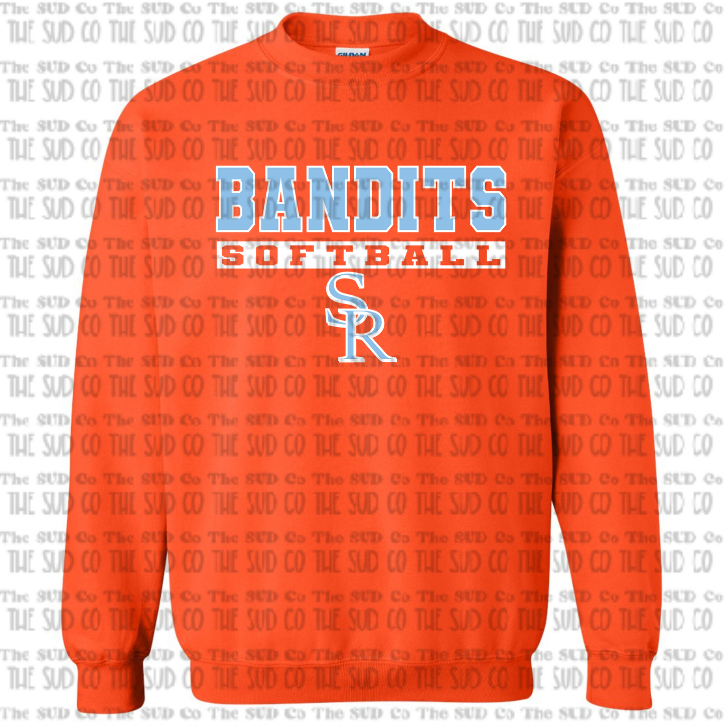 Bandits Crewneck Sweatshirt Orange