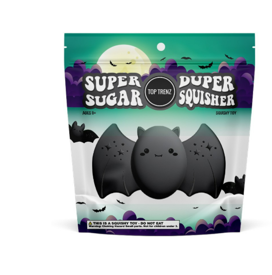 Super Duper Sugar Squisher - Barry the Bat (Random Color)