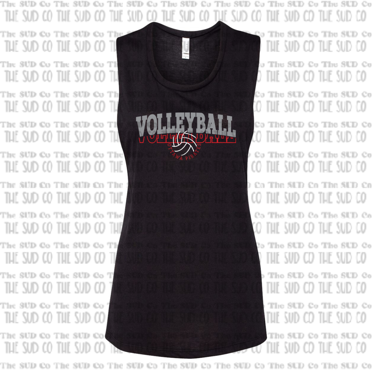 OHS Volleyball Tank Top - Black