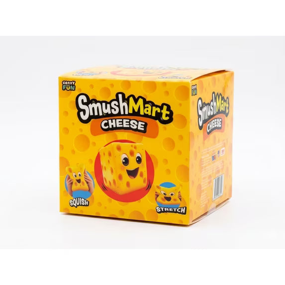 RMS Smushmart™ Giant Cheese Block Squishy 1pc