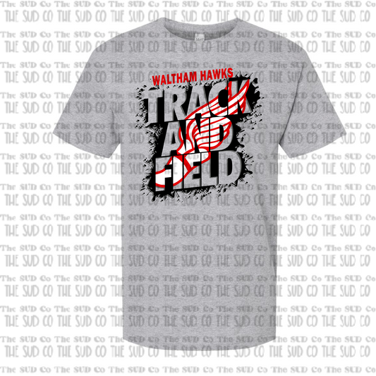WES Hawks Track Basic Tshirt - GRAY