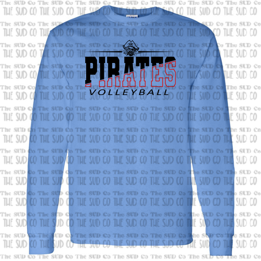 OHS Volleyball Long Sleeve T-shirt - Blue