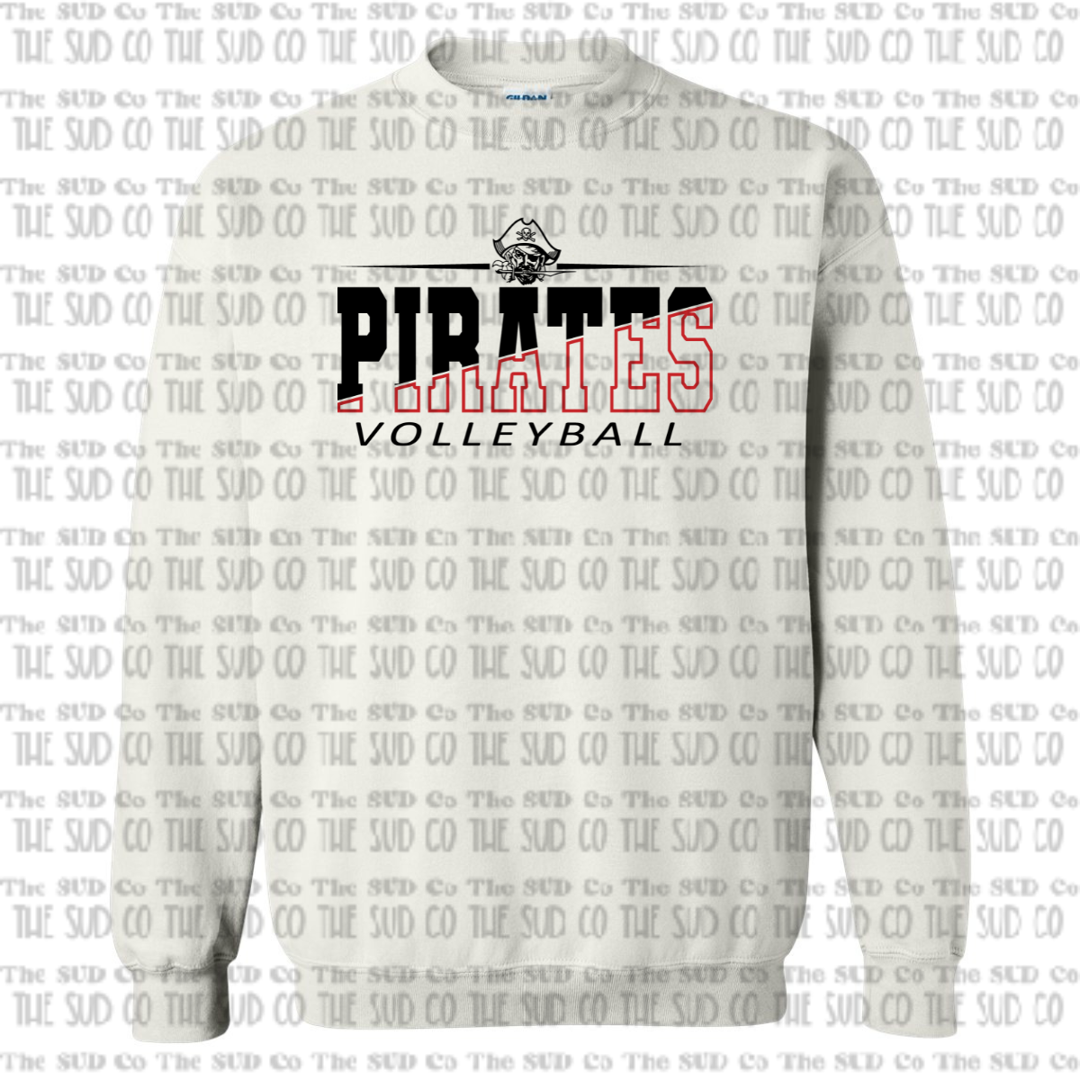 OHS Volleyball Crewneck Sweatshirt - White