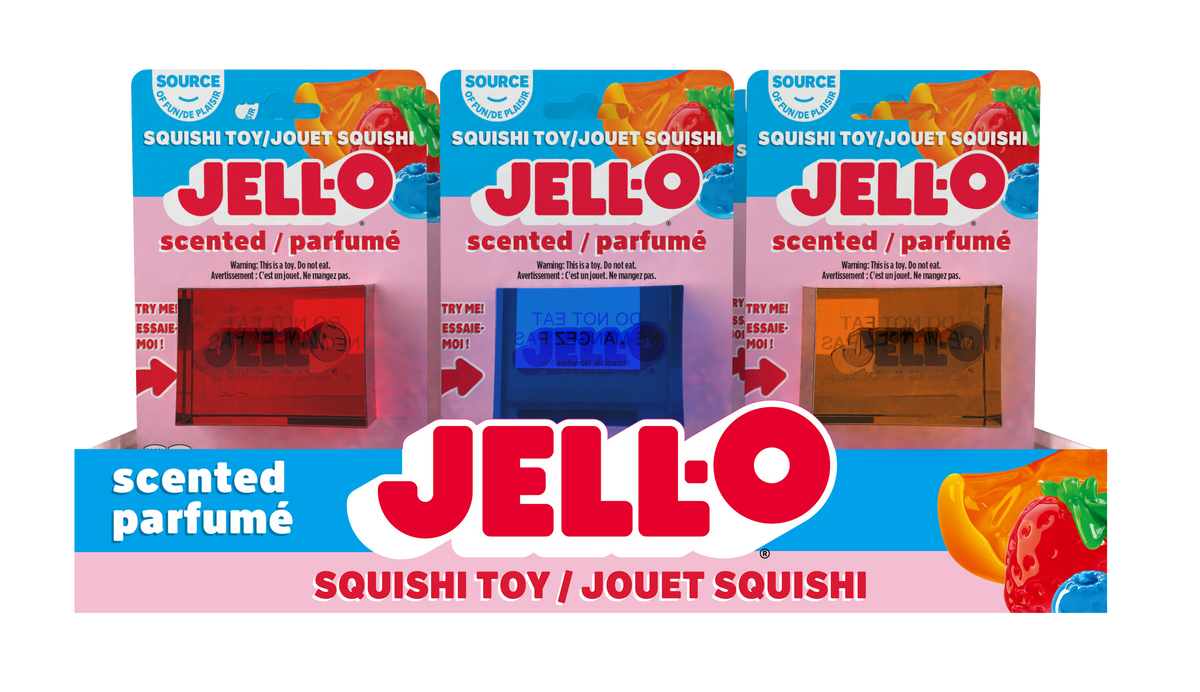Jell-O Scented Squishy Toy [1 RANDOM Color/Scent]